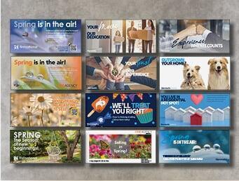 A selection of Letterbox Drops