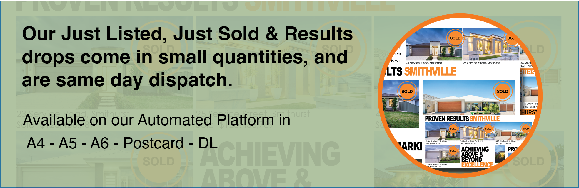 Just Listed and Just Sold Results