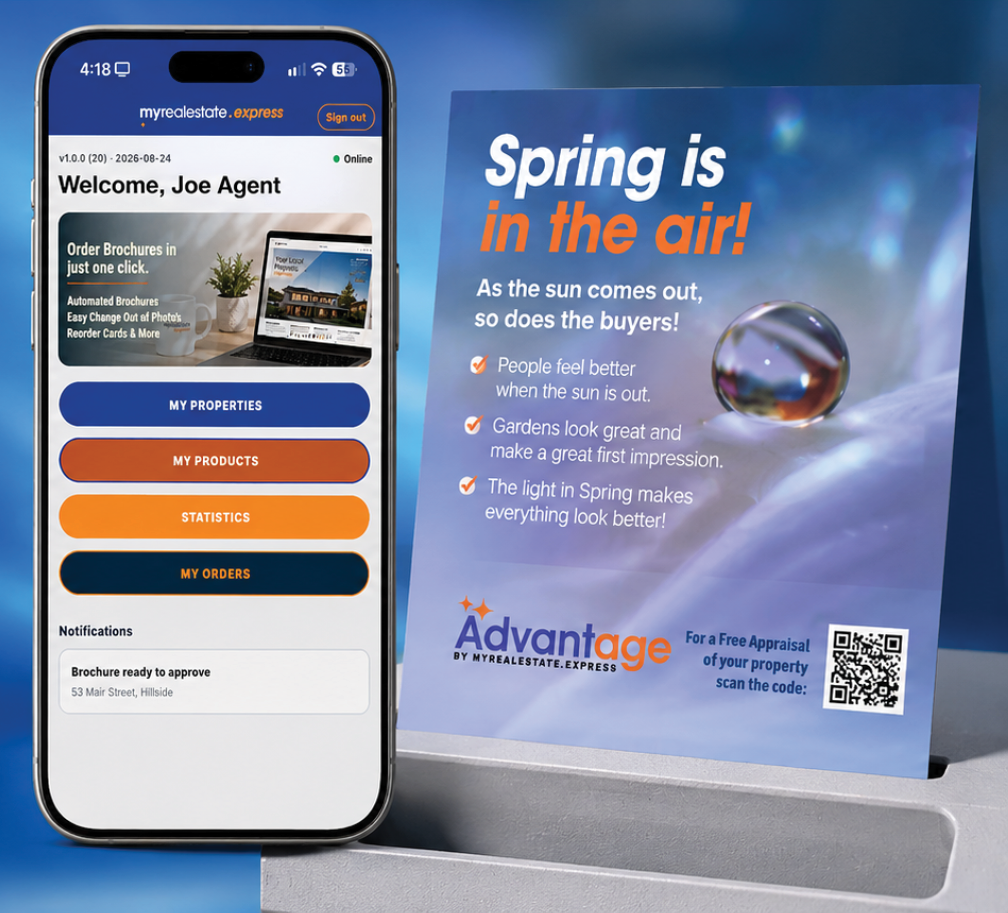QR tracking on letterbox drops for real estate agents