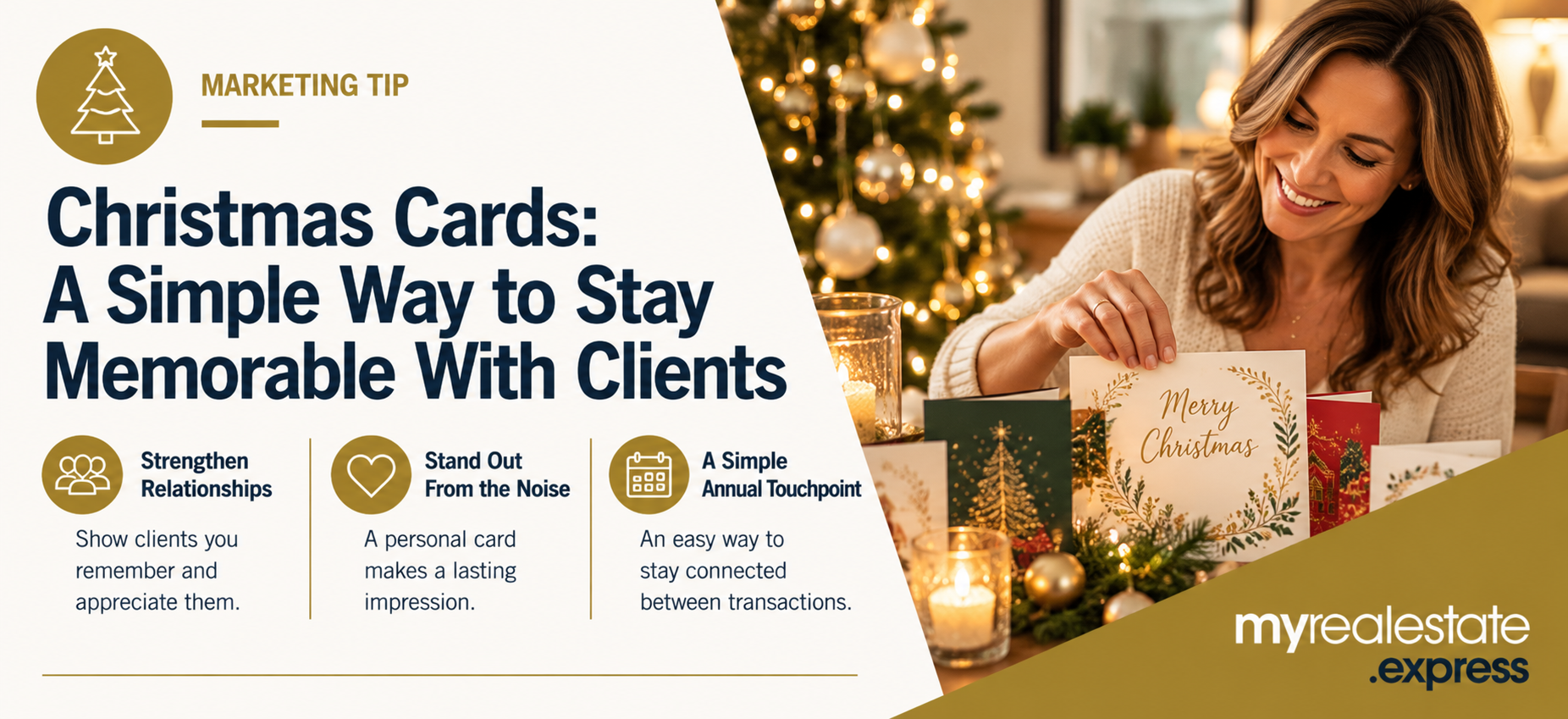 Why Real Estate Agents Should Send Christmas Cards to Clients