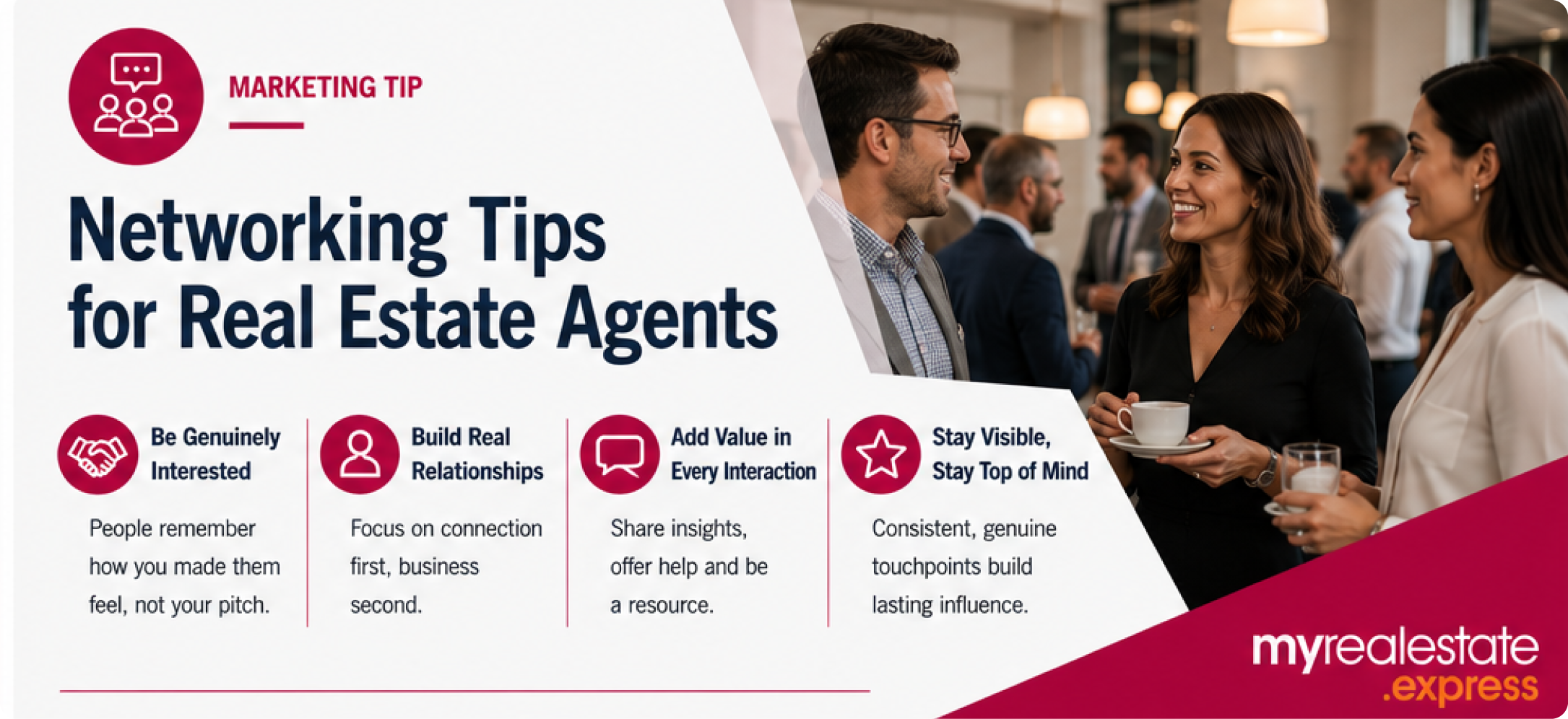 Networking Tips for Real Estate Agents: 10 Steps to Better Connections