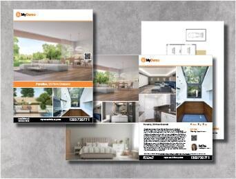 A4 4 Page Property Brochure