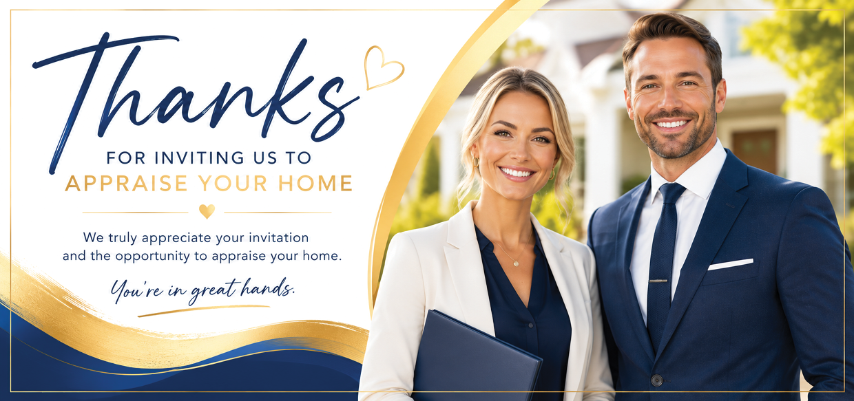 After appraisal thank you card