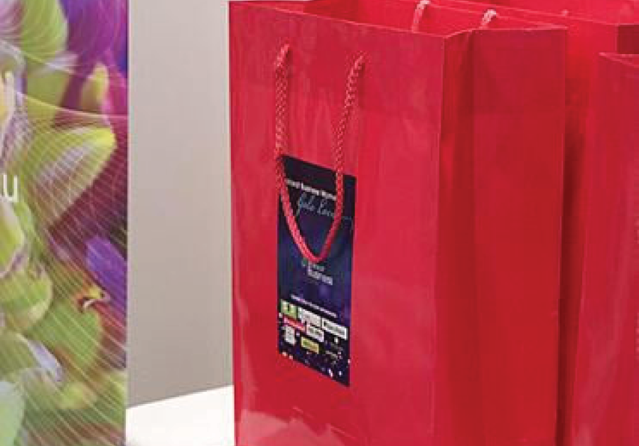 Gift bag labels